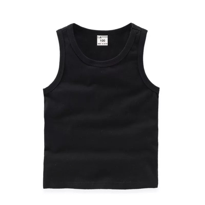 Sleeveless Tank in BLACK