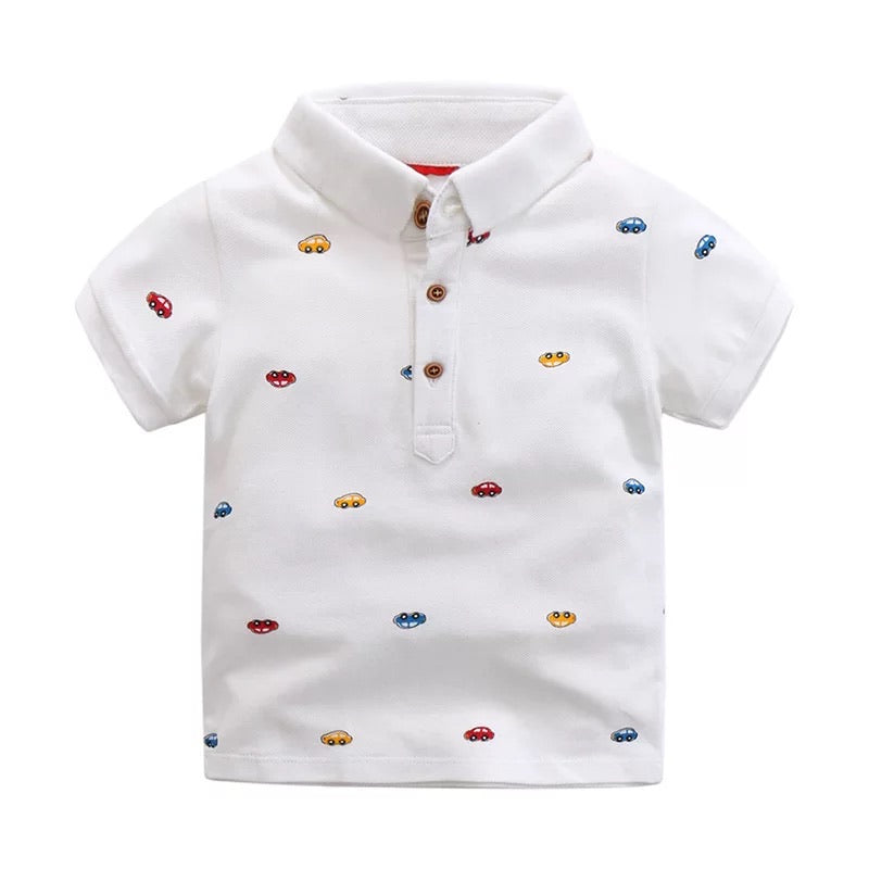 Polo Shirt in WHITE