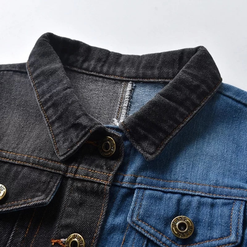 Two Tone Denim Jacket