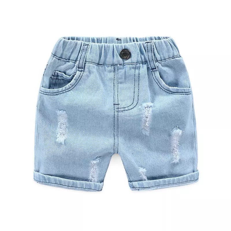 Light Denim Shorts