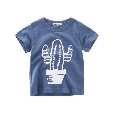 Cactus Tee in BLUE