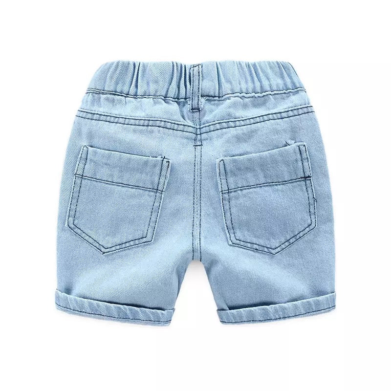 Light Denim Shorts