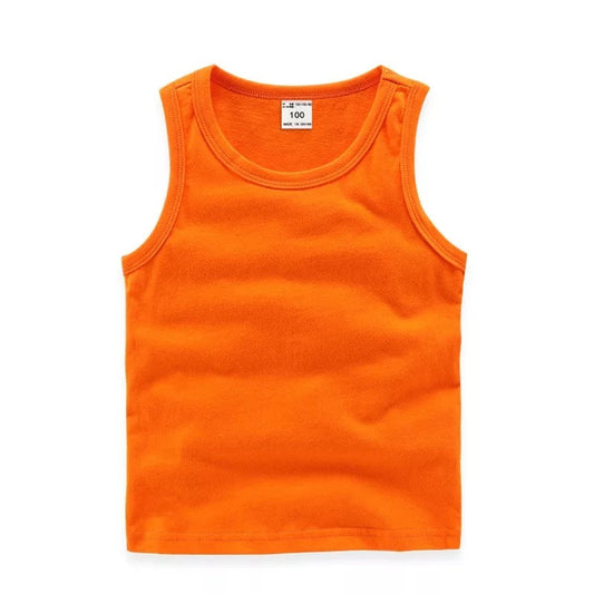 Sleeveless Tank in ORANGE