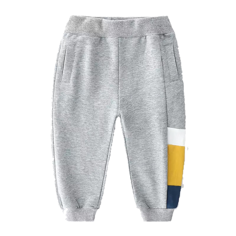 Cotton Joggers in Gray