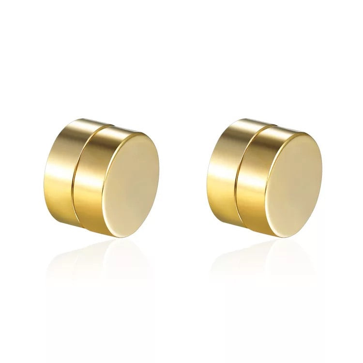 Magnetic Stud Earrings in GOLD