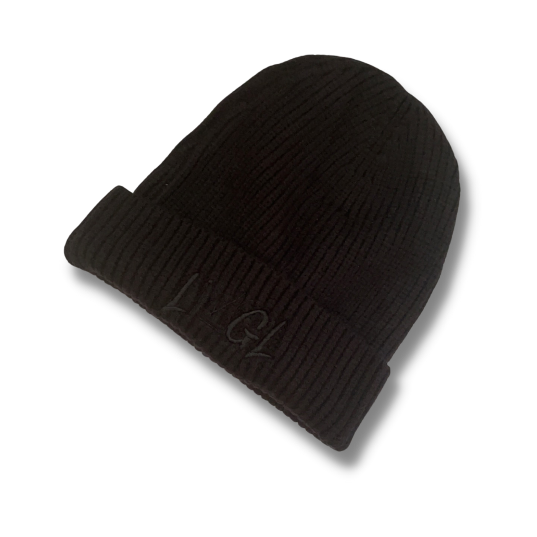 Knit Beanie in BLACK