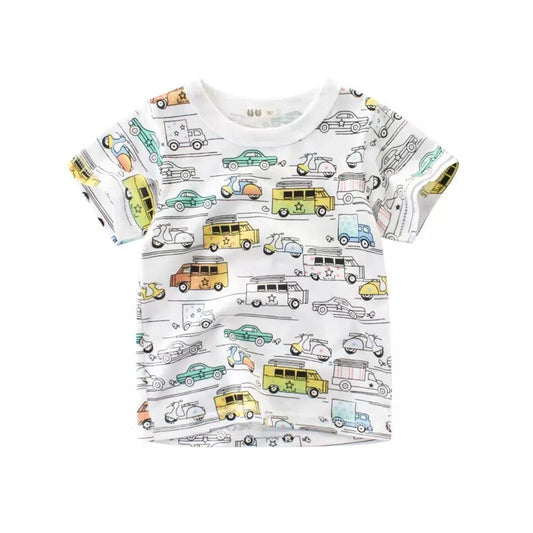 Automobile Tee in MULTI