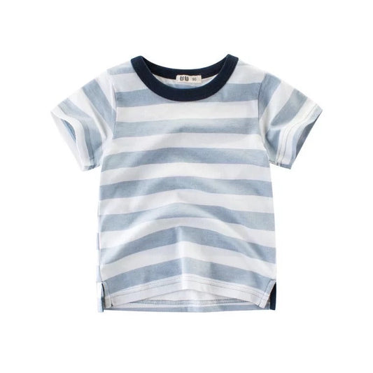 Striped Tee in BLUE